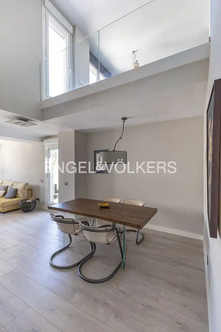 Dining room of Duplexes for sale in Madrid  with Air Conditioner, Heating and Private garden
