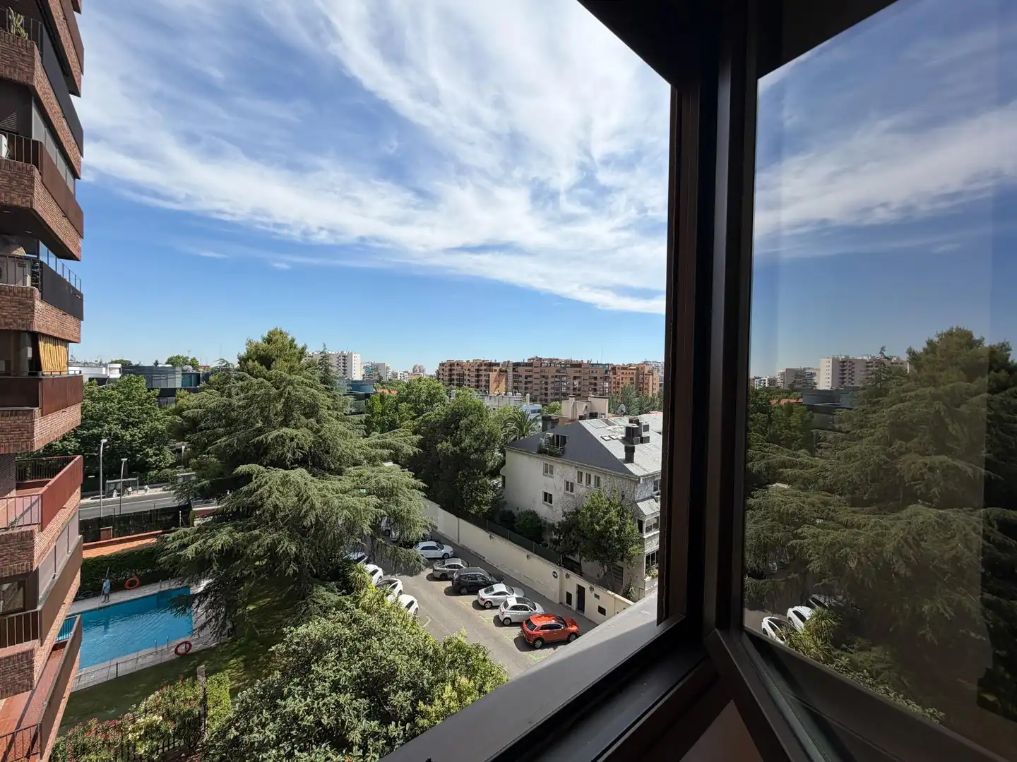 Vista exterior de Apartament de lloguer en Madrid amb Aire condicionat, Calefacció i Parquet