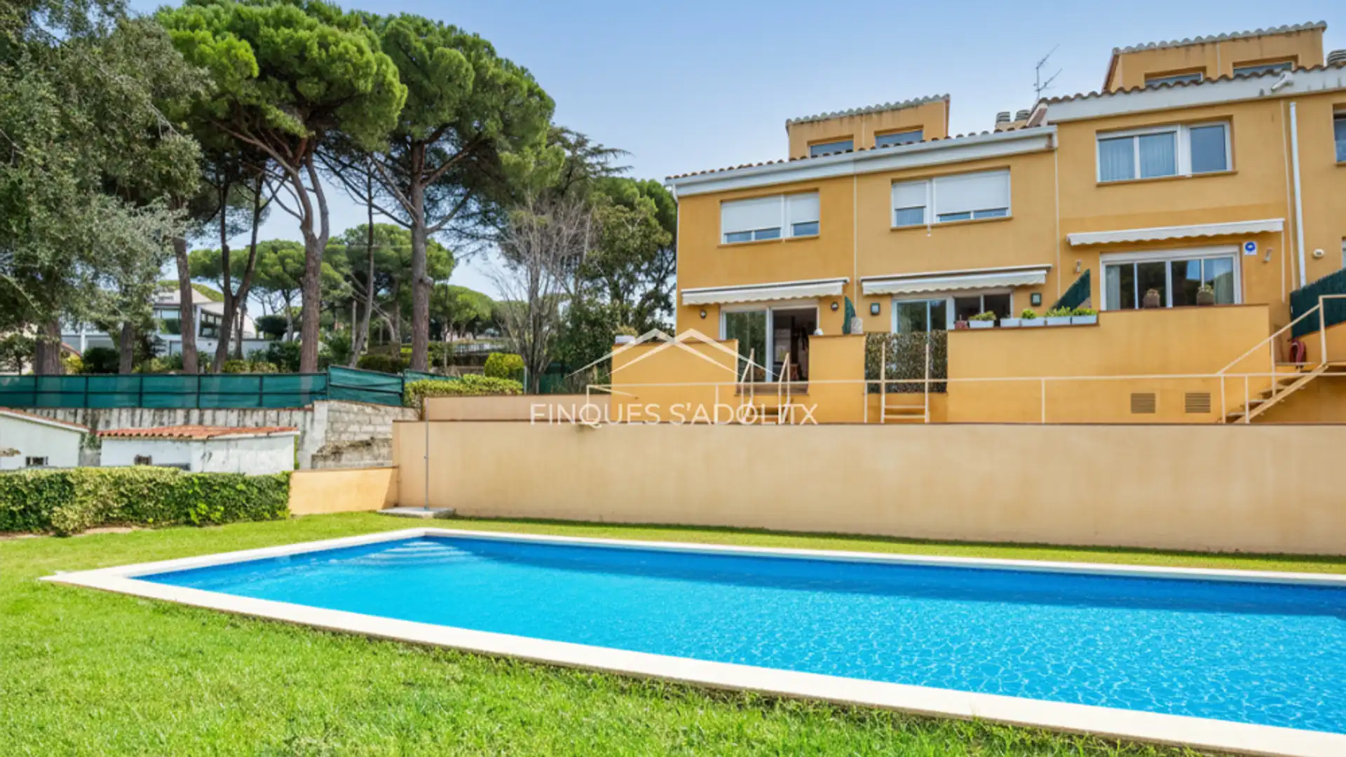 Jardí de Casa adosada en venda en Castell d'Aro, Platja d'Aro i s'Agaró amb Calefacció, Jardí privat i Piscina