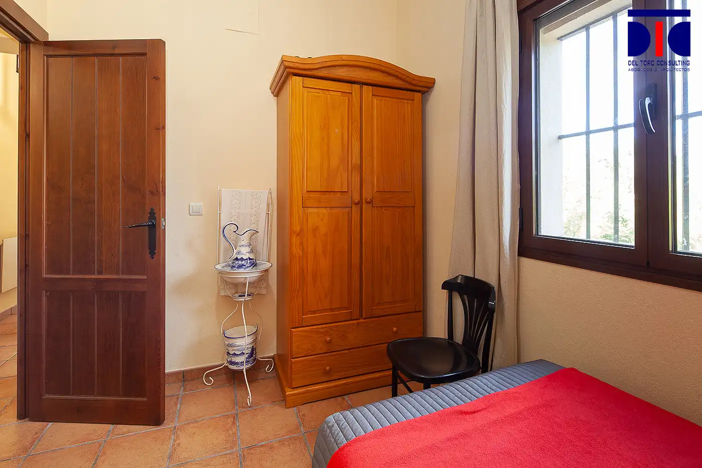 Habitación de Finca rústica en venta en Fuenteheridos con Aire acondicionado, Calefacción y Jardín privado