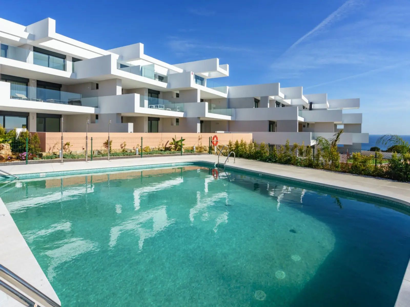 Swimming pool of Attic for sale in Manilva  with Air Conditioner, Heating and Terrace