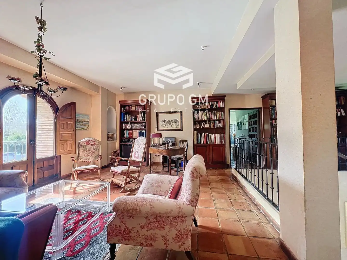 Living room of Houses for sale in  Logroño  with Terrace, Storage room and Swimming Pool