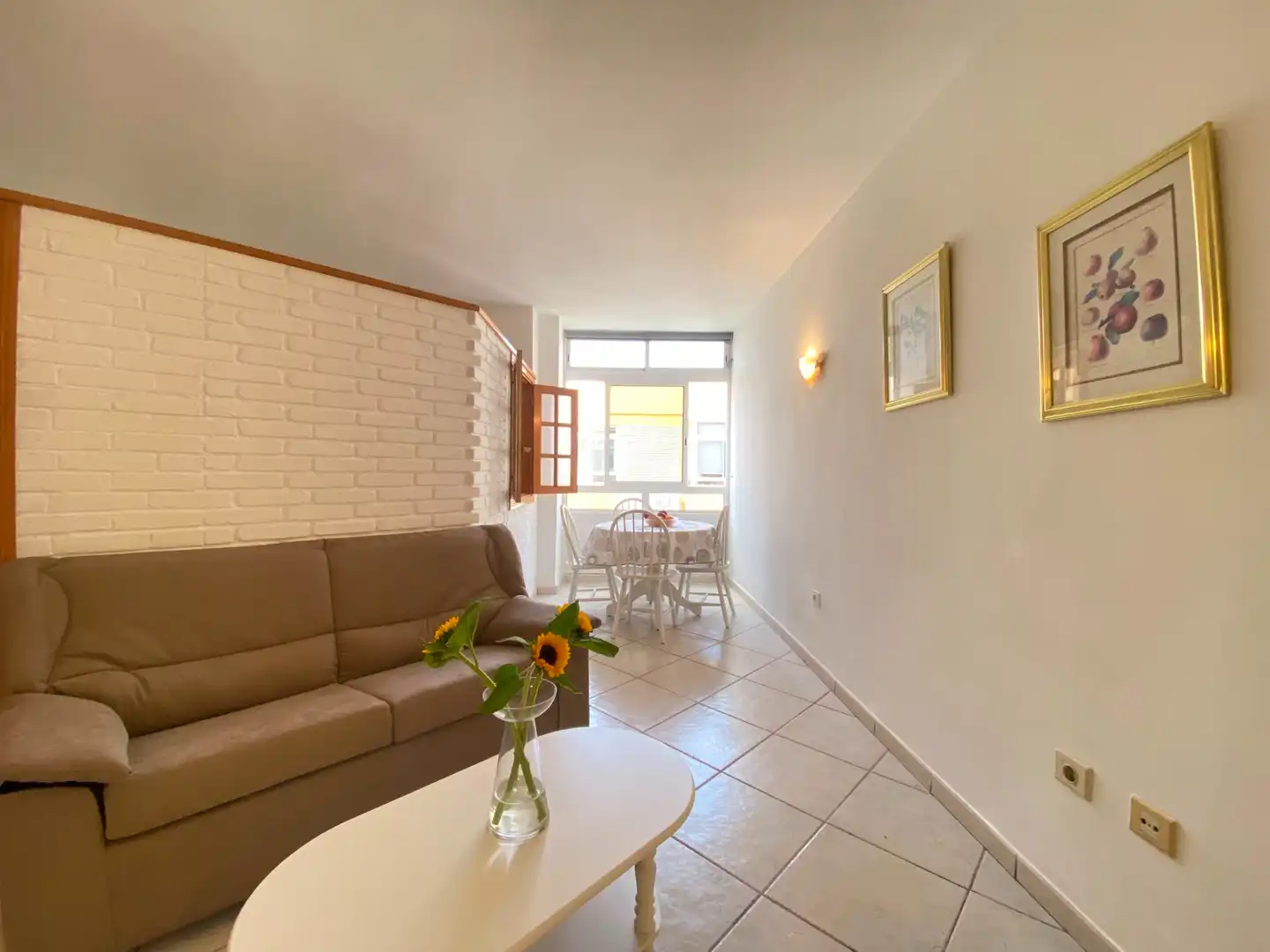 Sala de estar de Piso de alquiler en Las Palmas de Gran Canaria con Amueblado