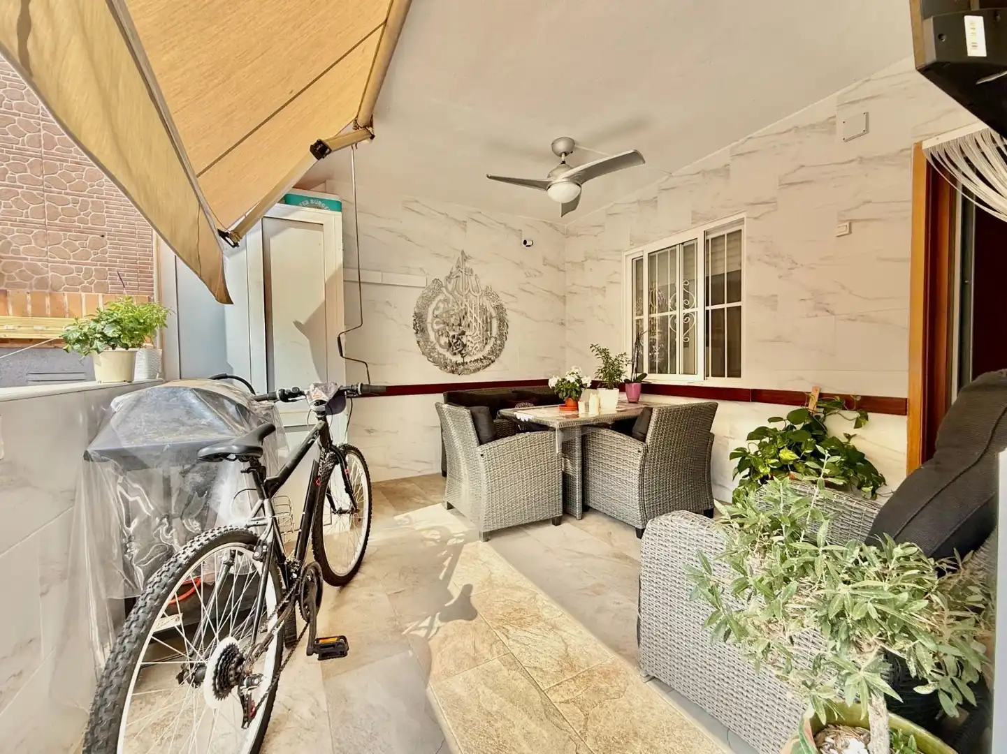 Terrace of Houses for sale in Los Alcázares  with Air Conditioner, Private garden and Terrace