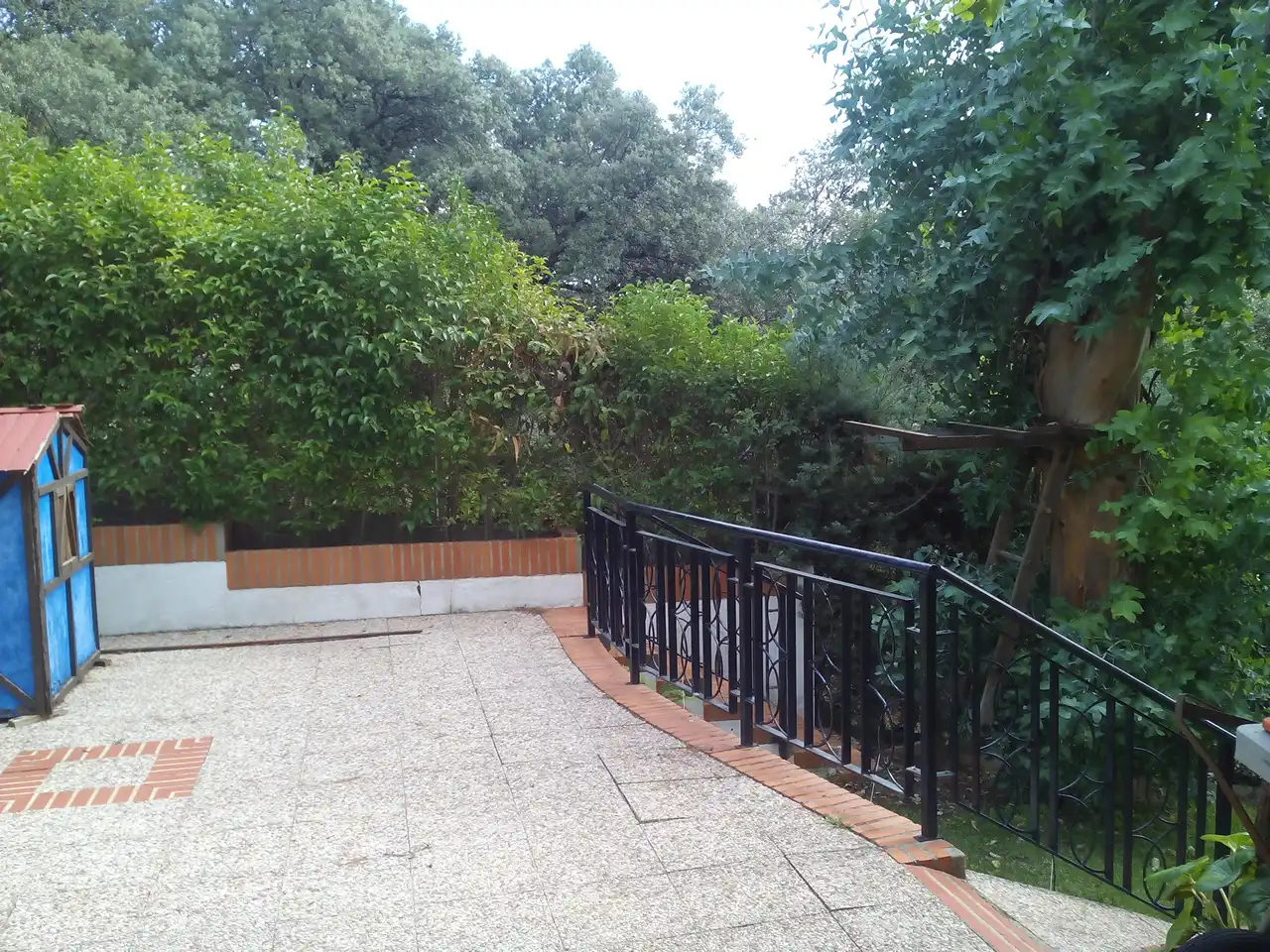 Terrassa de Casa o xalet en venda en Villa del Prado amb Aire condicionat, Calefacció i Jardí privat