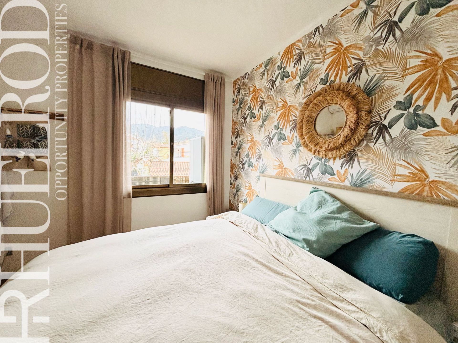 Bedroom of Flat for sale in Premià de Dalt  with Air Conditioner, Heating and Parquet flooring