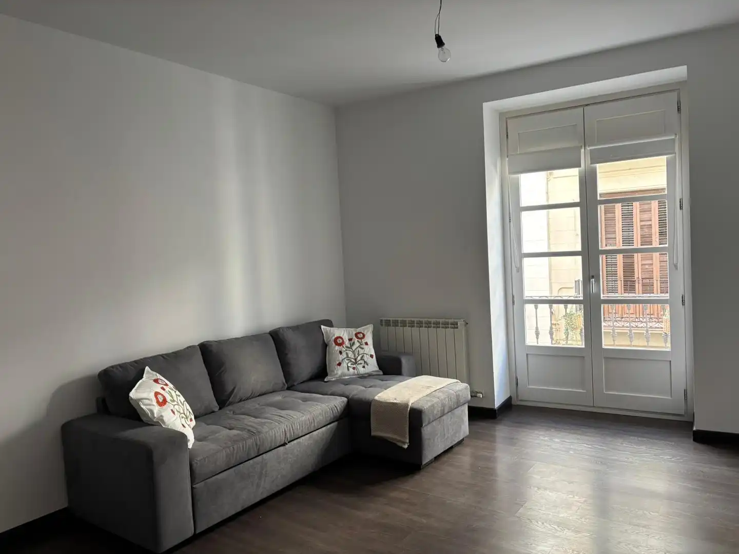 Sala de estar de Piso de alquiler en Zaragoza con Aire acondicionado, Calefacción y Amueblado