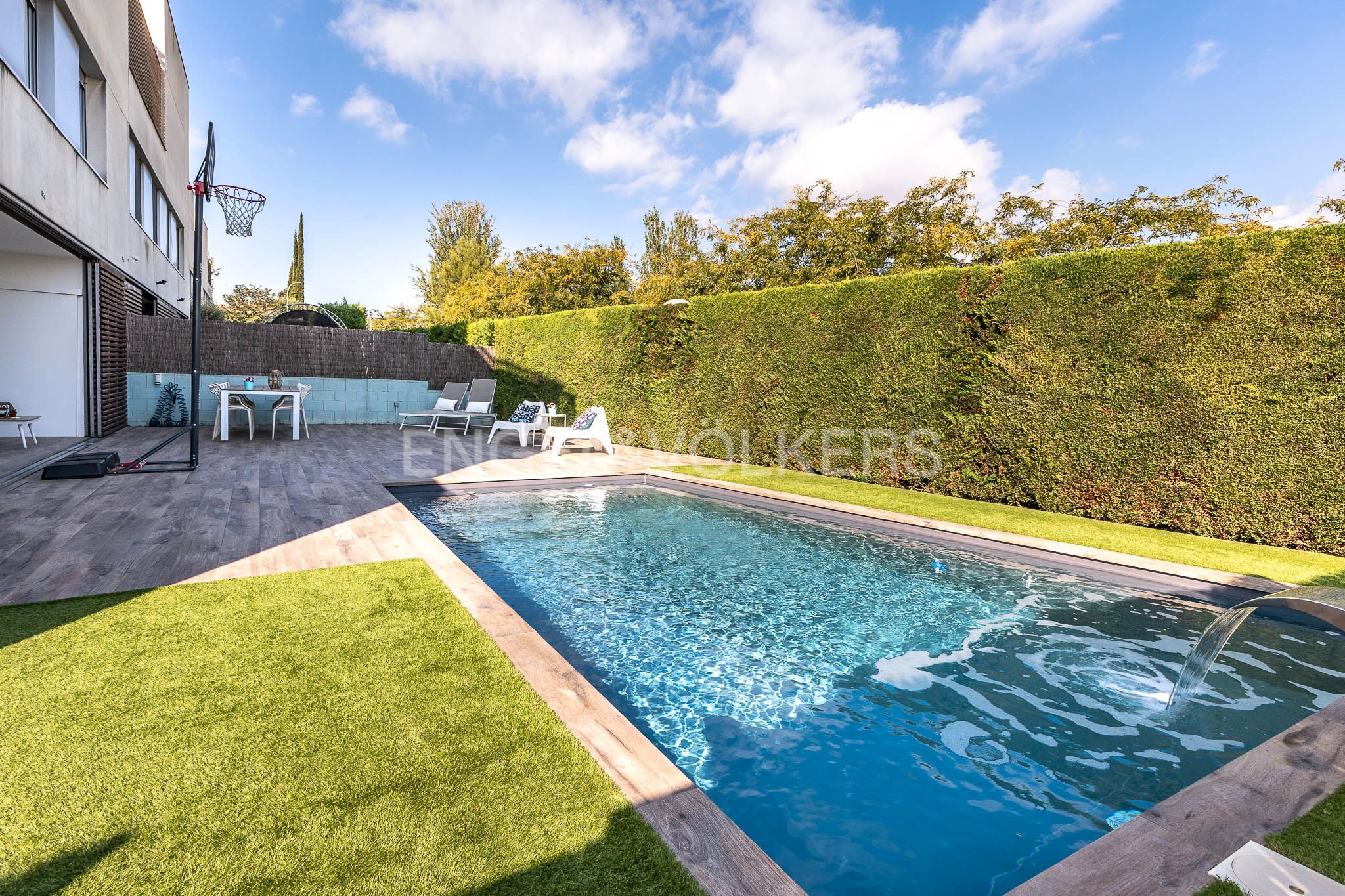 Swimming pool of House or chalet for sale in Sant Quirze del Vallès  with Air Conditioner, Heating and Private garden