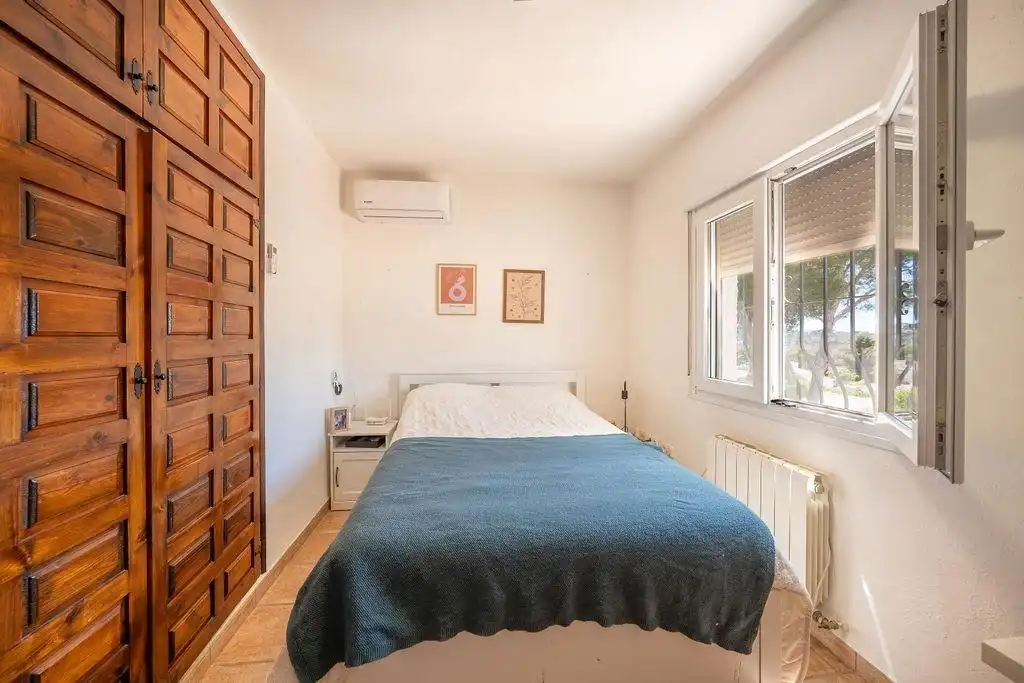 Bedroom of Houses for sale in Jávea / Xàbia  with Air Conditioner, Heating and Private garden