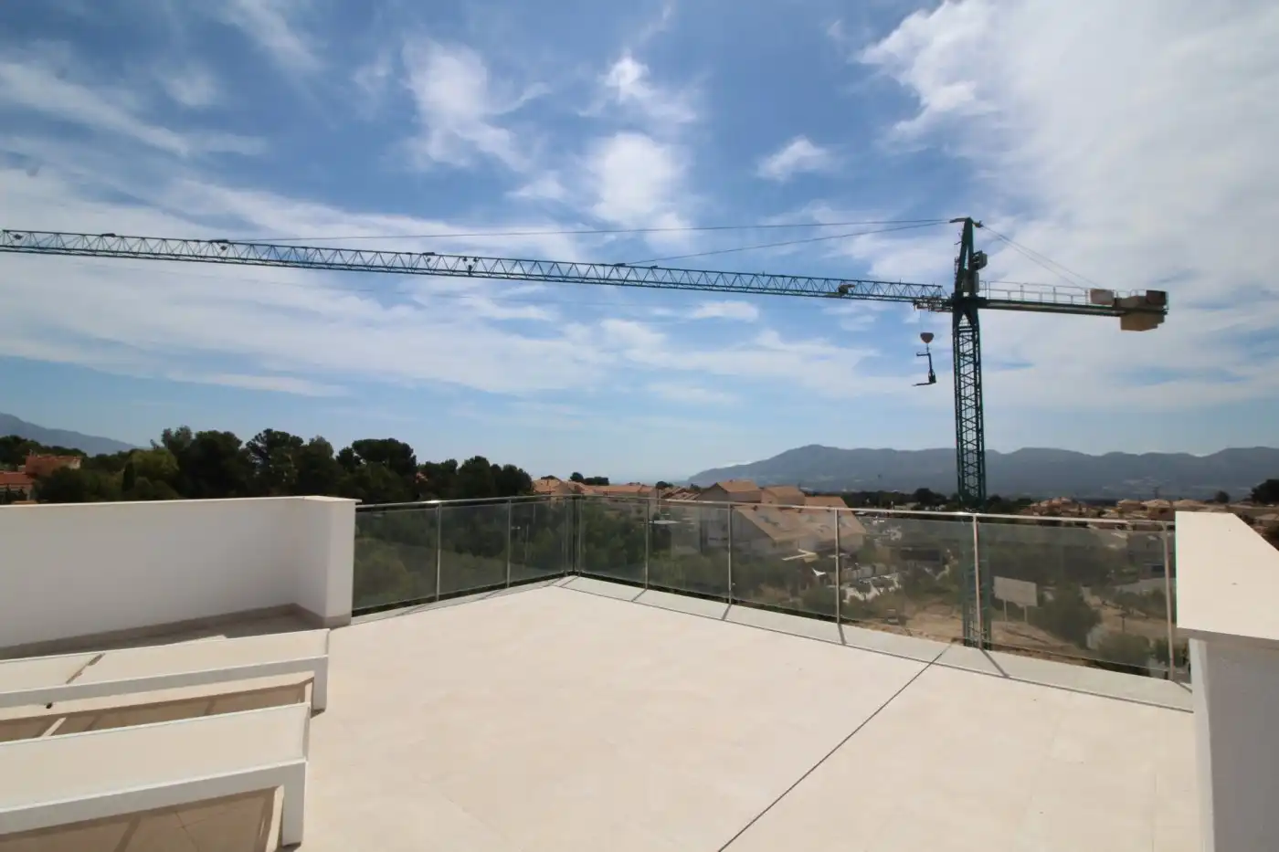 Terraza de Casa o chalet en venta en La Nucia con Aire acondicionado, Calefacción y Jardín privado