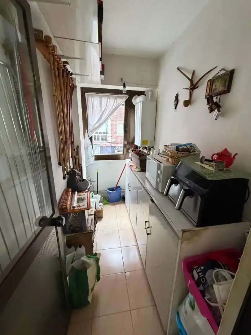 Küche von Wohnung zum Verkauf in Barakaldo  mit Balkon