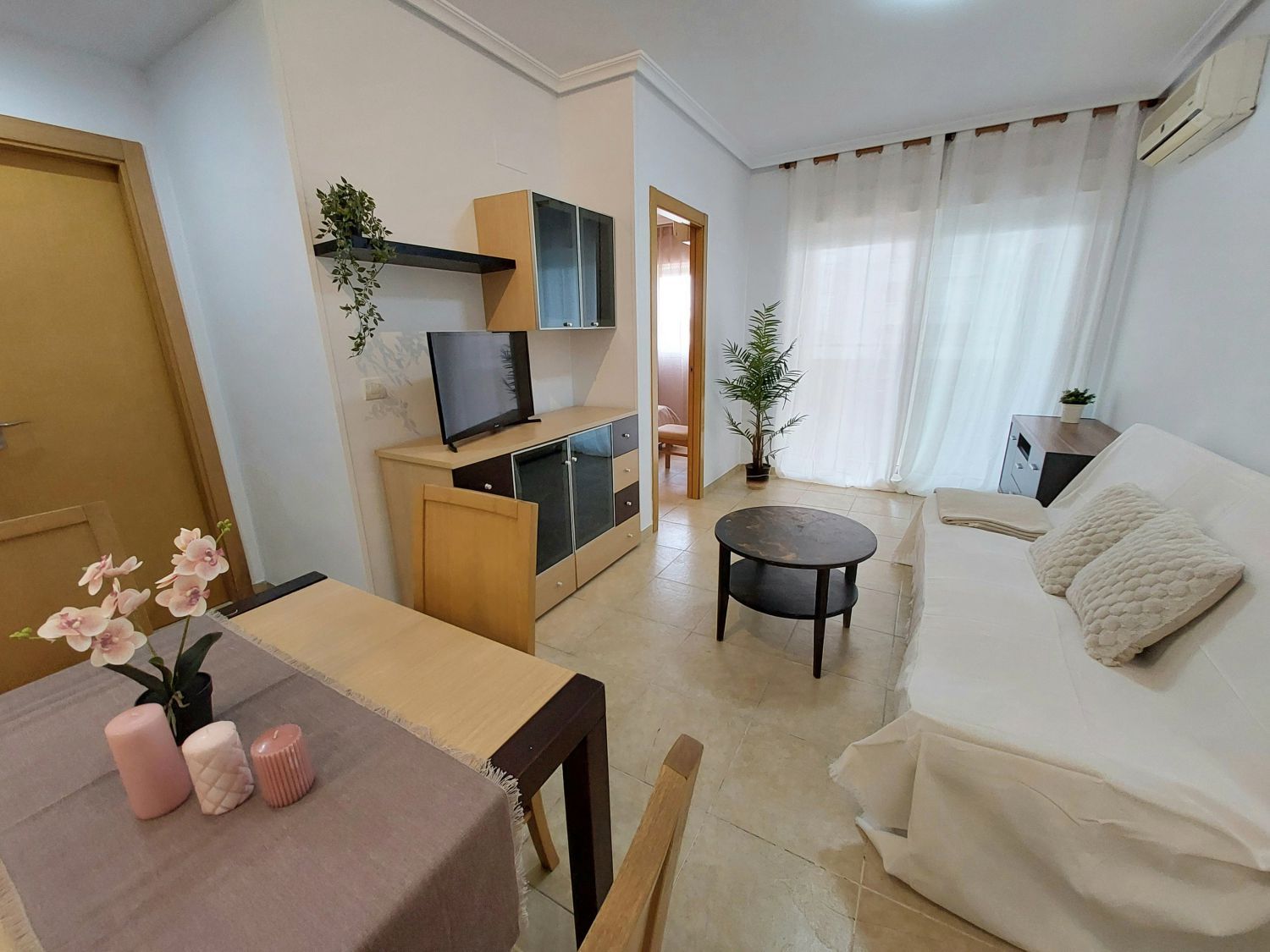 Living room of Apartment for sale in Oropesa del Mar / Orpesa  with Air Conditioner, Heating and Terrace