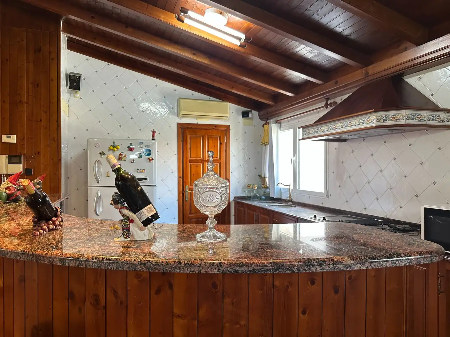 Cuina de Finca rústica en venda en Albaida amb Aire condicionat, Calefacció i Terrassa