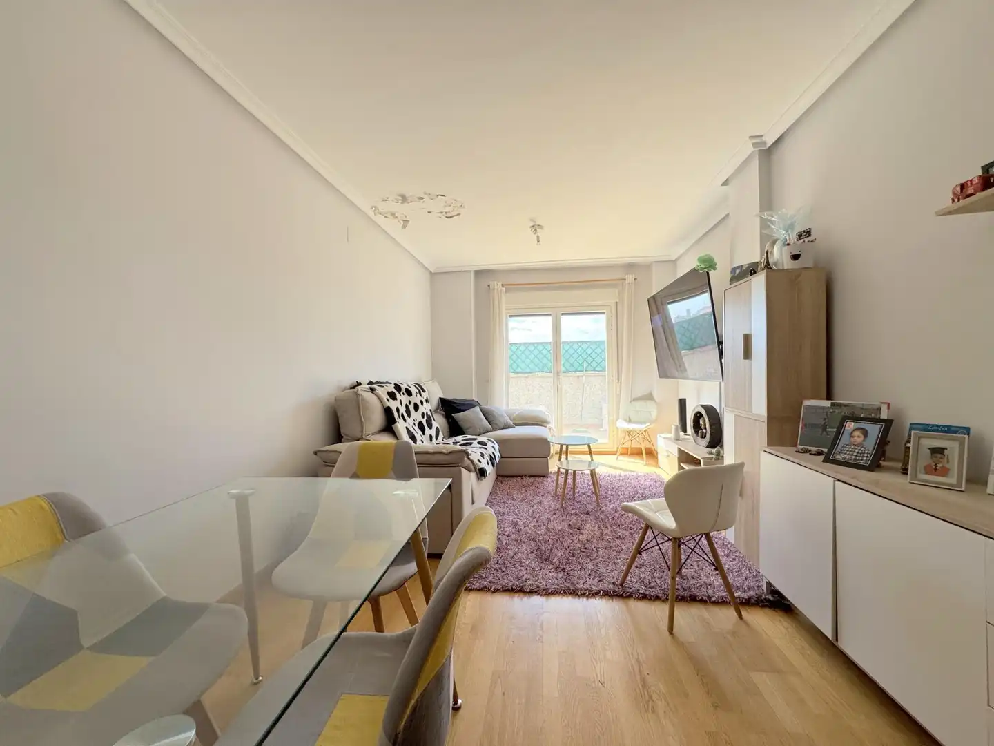 Sala de estar de Piso en venta en Ávila con Calefacción, Jardín privado y Terraza