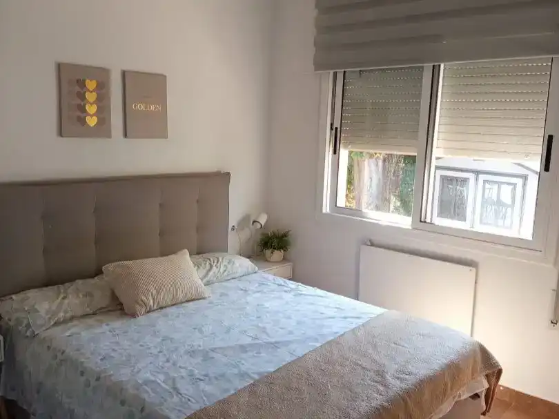Schlafzimmer von Country house zur Miete in Sant Cugat del Vallès mit Klimaanlage, Privatgarten und Abstellraum
