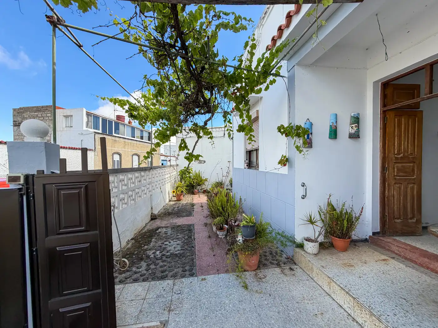 Vista exterior de Casa o chalet en venta en Moya (Las Palmas) con Jardín privado