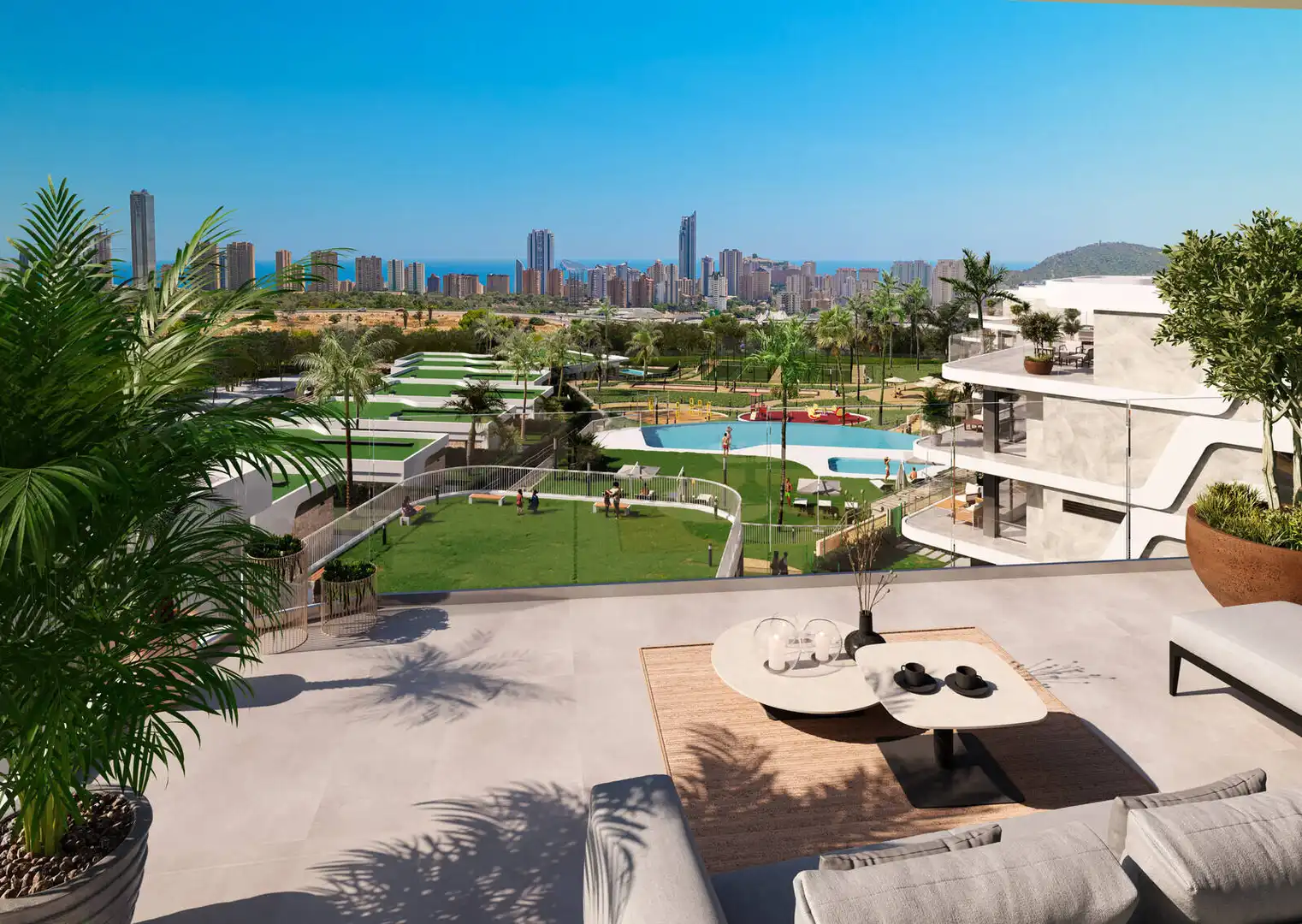 Apartamento con terraza en venta en Golf Bahía, imagen 3