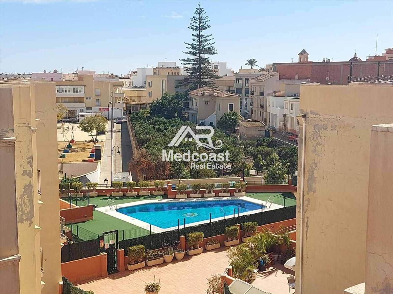 Exterior view of Attic for sale in Vera  with Terrace, Storage room and Swimming Pool
