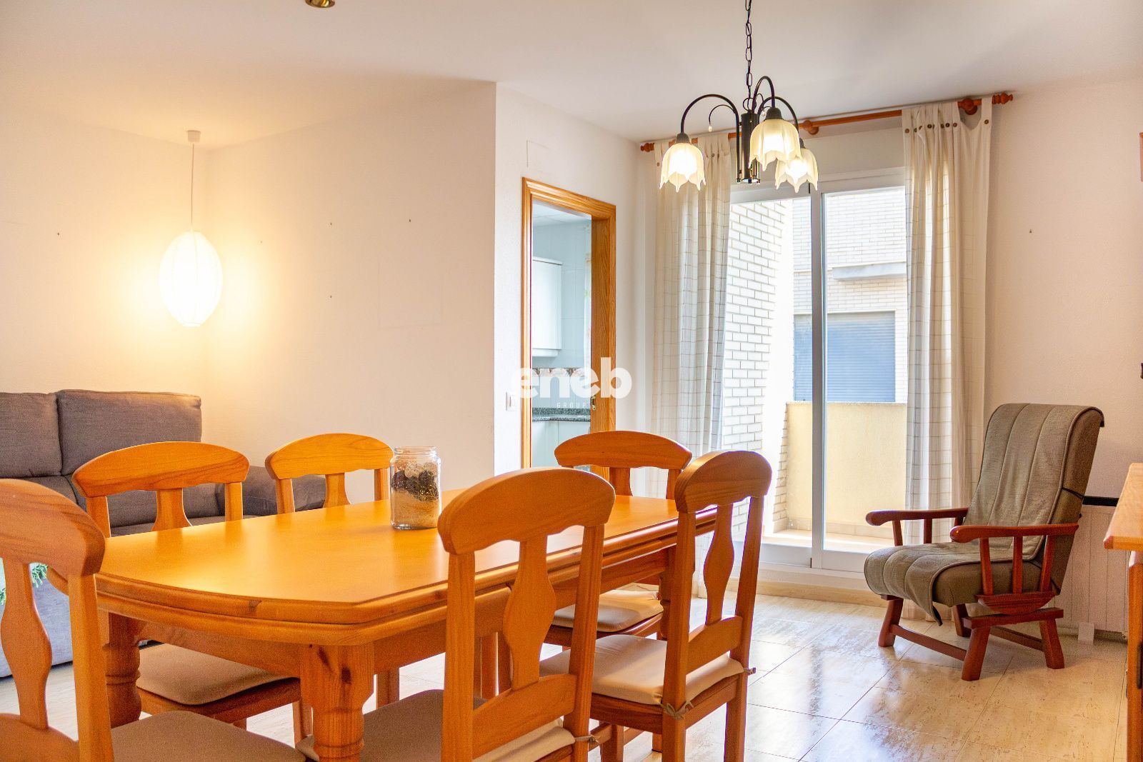 Dining room of Attic for sale in Benicarló  with Terrace and Furnished