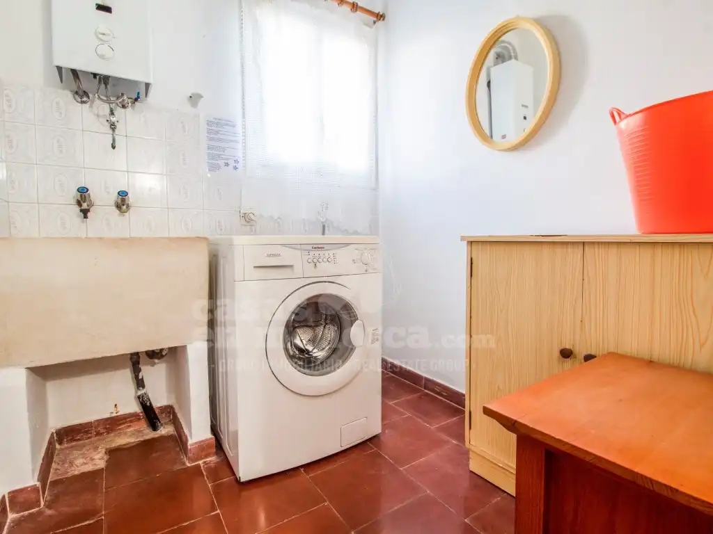 Cuina de Casa o xalet en venda en Es Mercadal amb Jardí privat