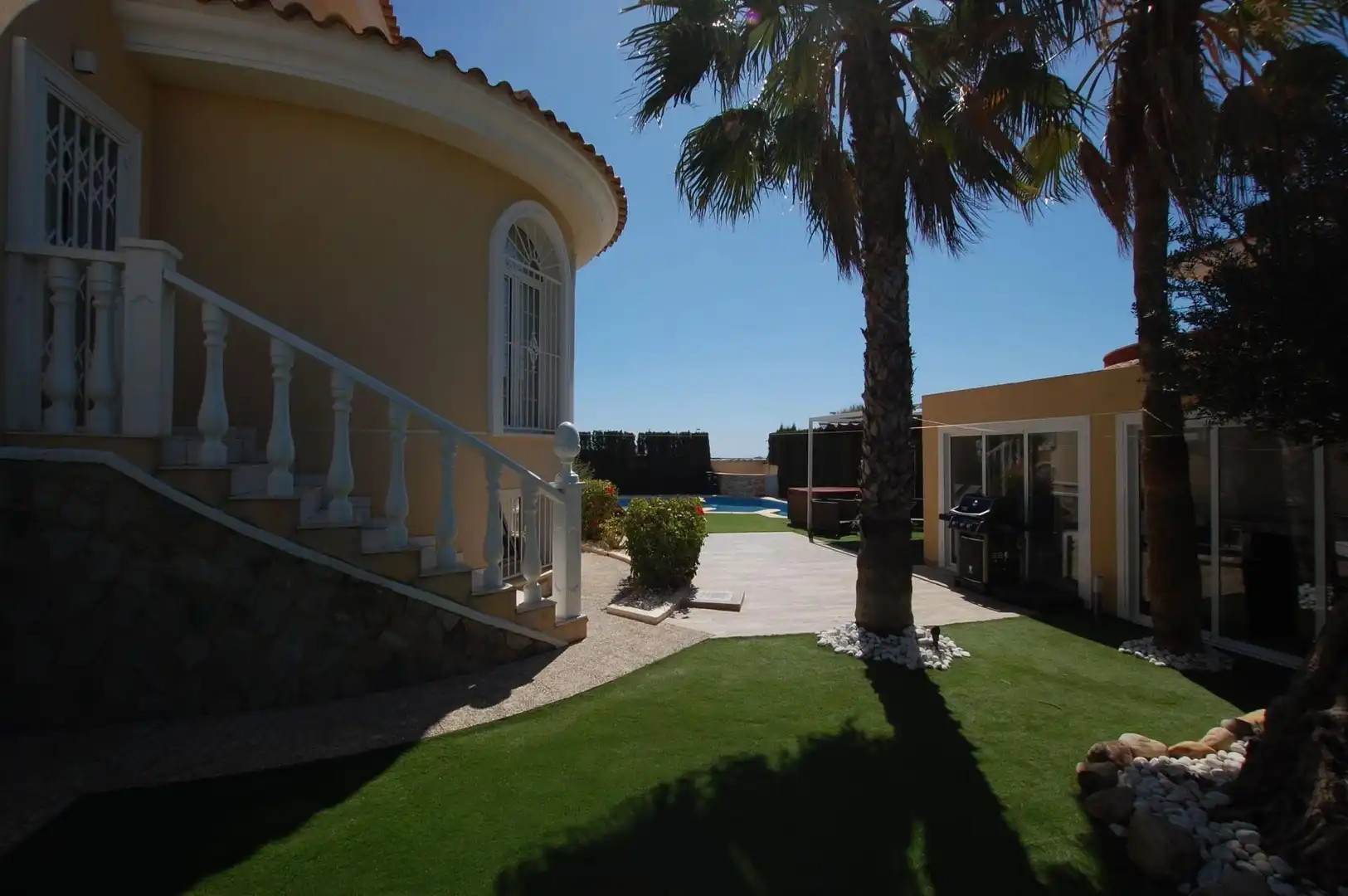 Jardí de Casa o xalet en venda en Rojales amb Calefacció, Terrassa i Piscina