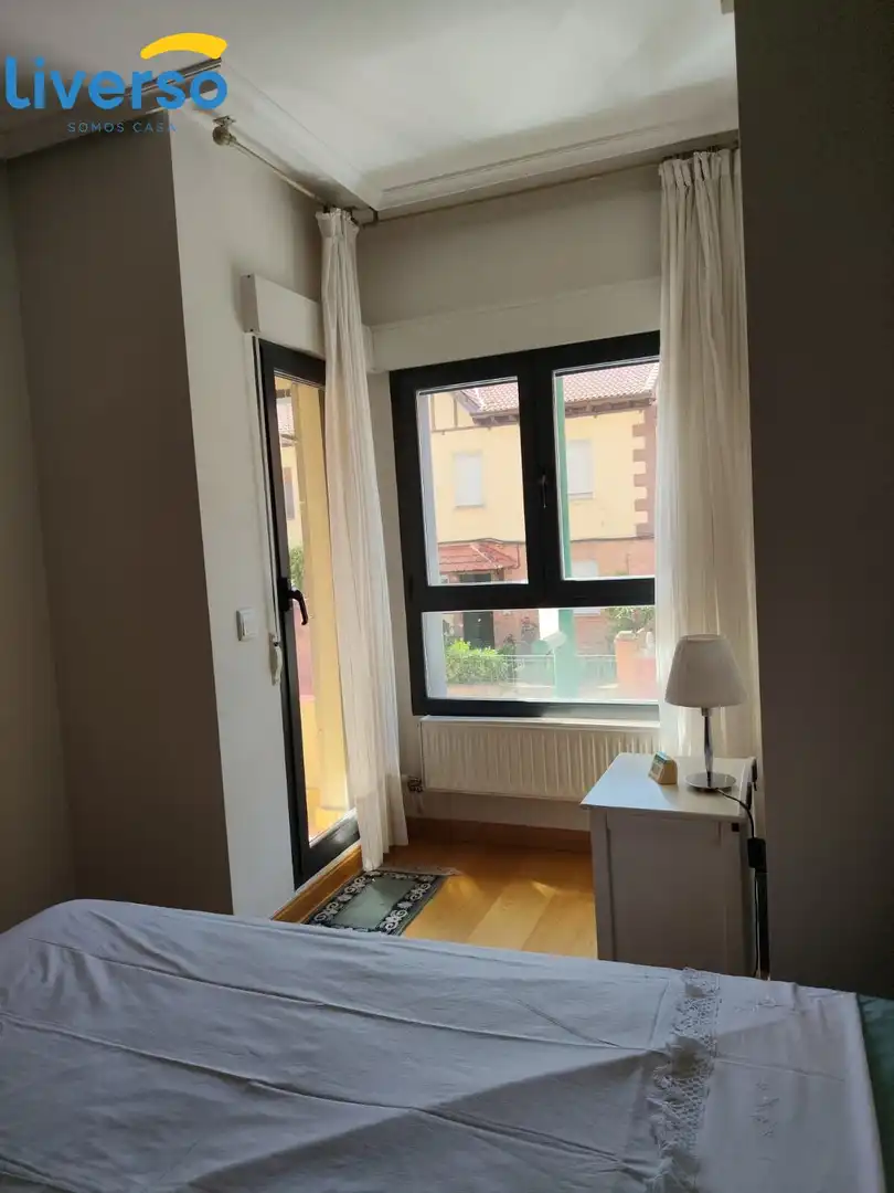 Balcony of Flat for sale in Burgos  with Furnished