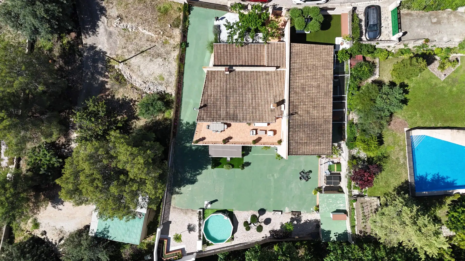 Vista exterior de Casa o xalet en venda en Ròtova amb Aire condicionat, Calefacció i Jardí privat