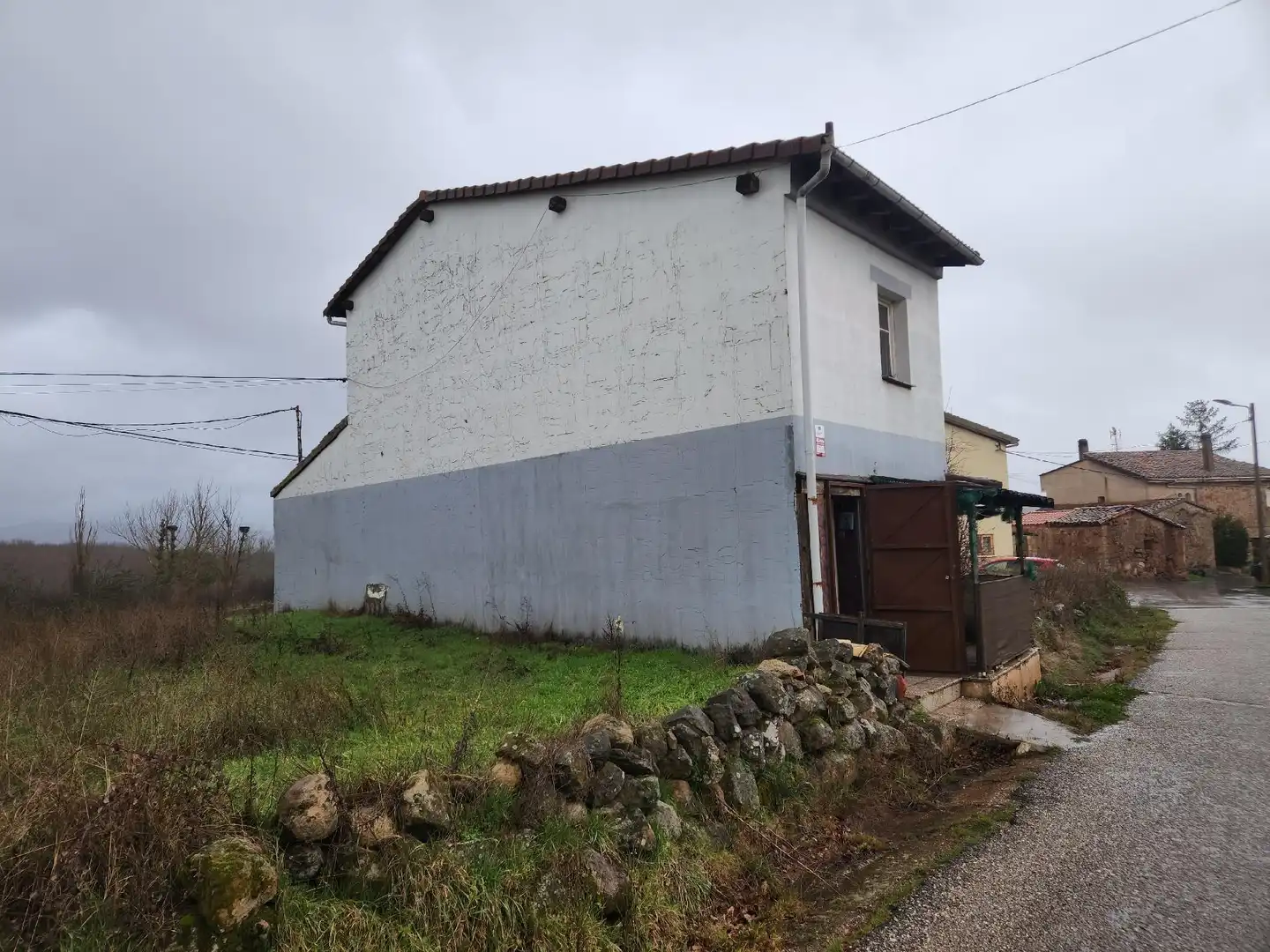 Vista exterior de Casa o xalet en venda en Hacinas
