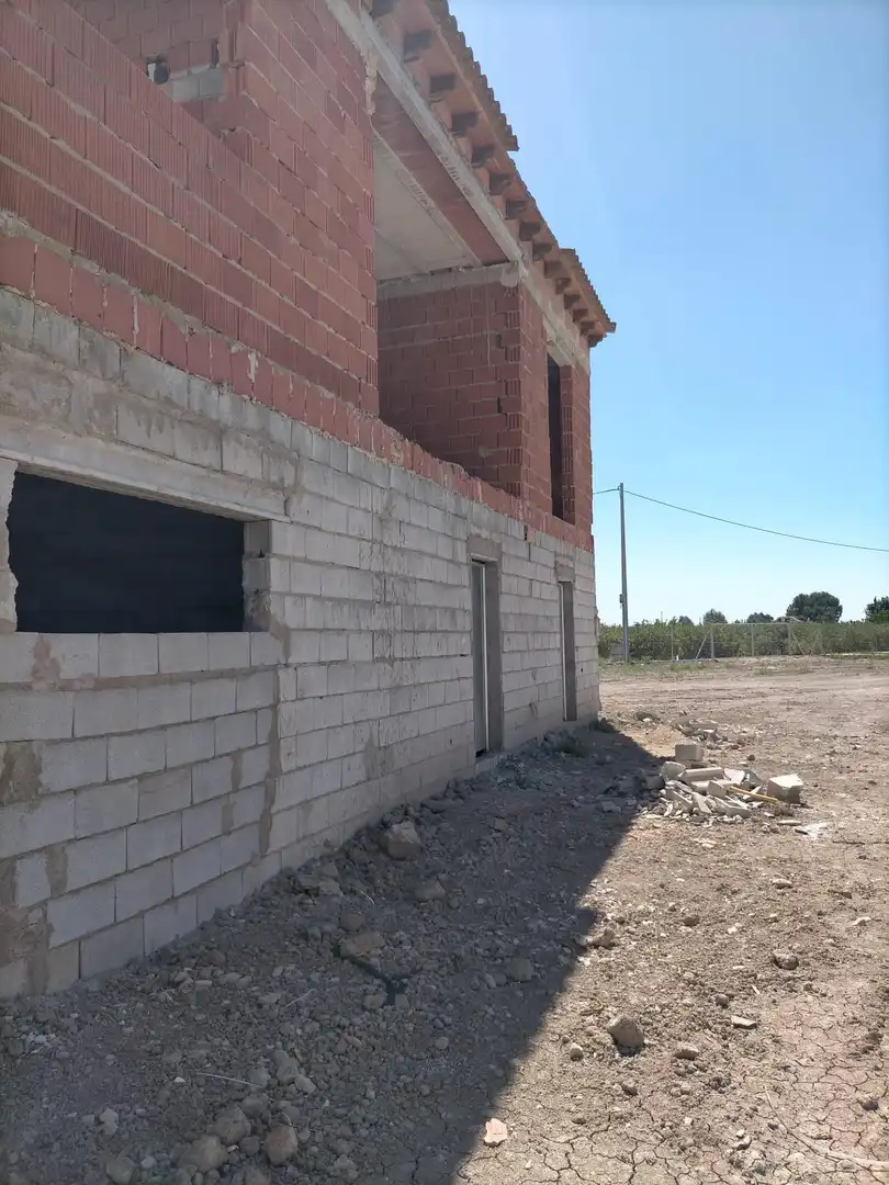 Vista exterior de Casa o xalet en venda en Orihuela amb Jardí privat, Terrassa i Traster