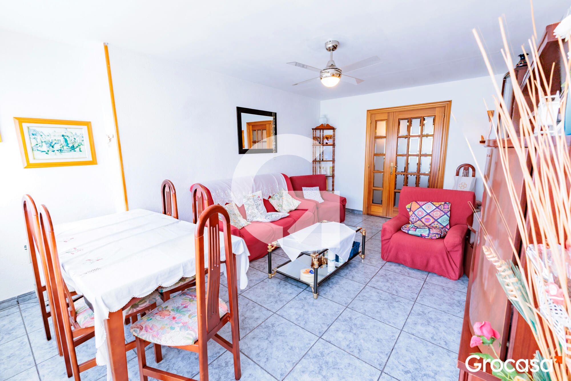 Living room of Flat for sale in Terrassa