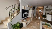 Living room of Single-family semi-detached for sale in Badalona  with Air Conditioner, Terrace and Balcony