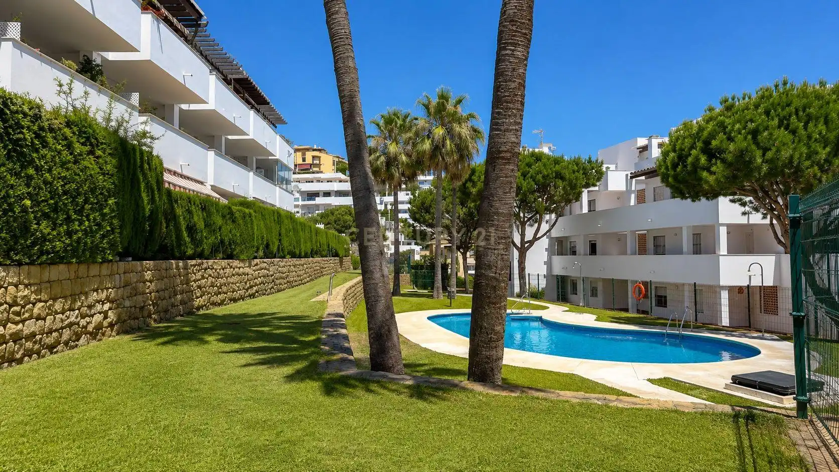 Vista exterior de Apartamento en venta en Mijas con Jardín privado, Trastero y Piscina comunitaria
