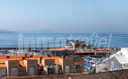 Vista exterior de Àtic en venda en Sanxenxo amb Terrassa