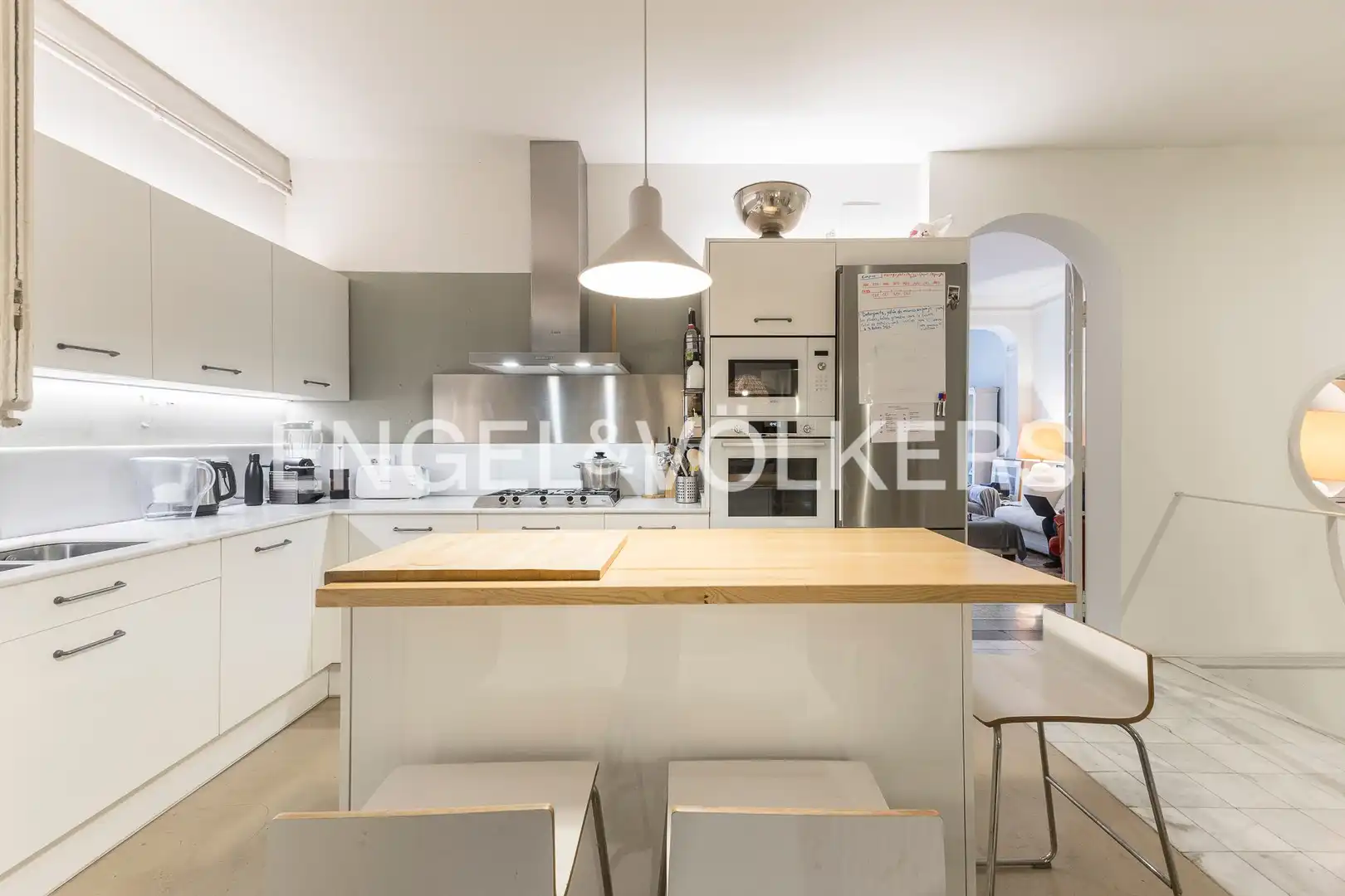 Cocina de Dúplex en venta en Barcelona con Calefacción, Terraza y Trastero