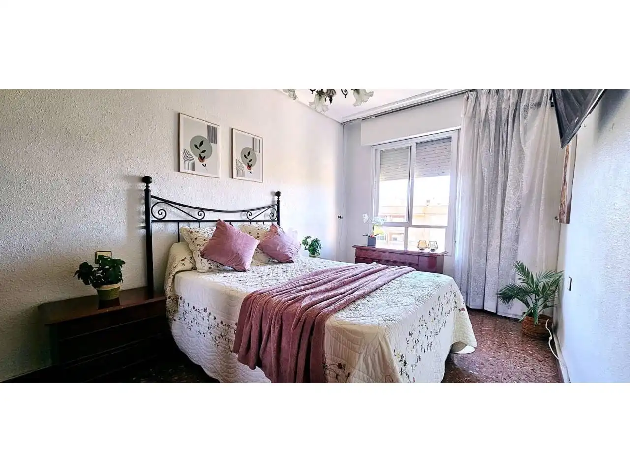 Bedroom of Flat for sale in Casco Urbano