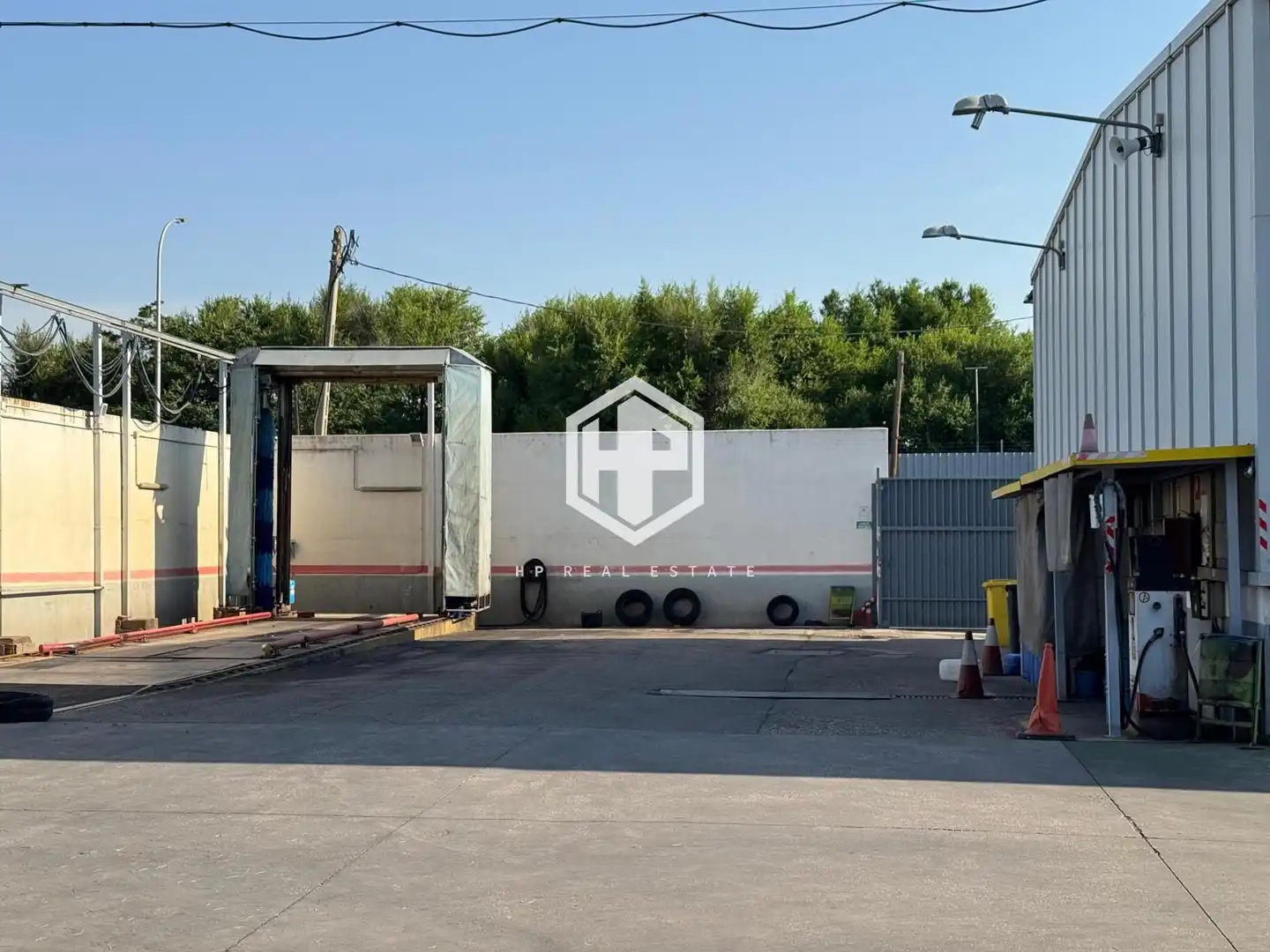 Aparcament de Nau industrial de lloguer en Madrid amb Calefacció i Alarma