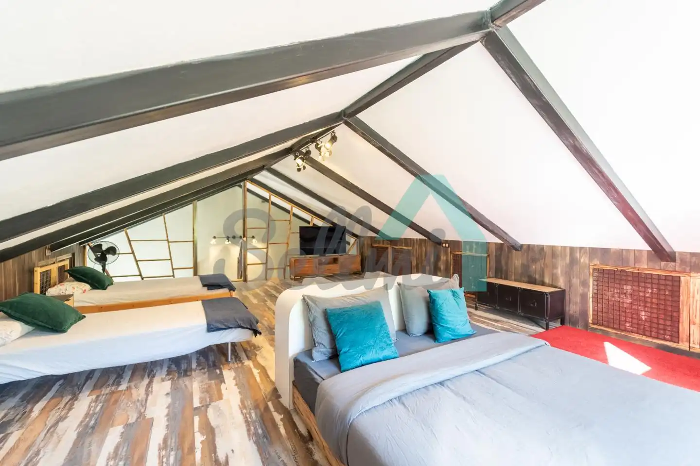 Habitación de Casa o chalet de alquiler en Mieres (Asturias) con Calefacción, Terraza y Amueblado