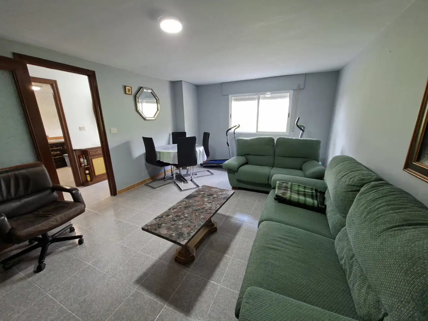 Sala de estar de Casa o chalet en venta en Boimorto con Jardín privado, Amueblado y Balcón
