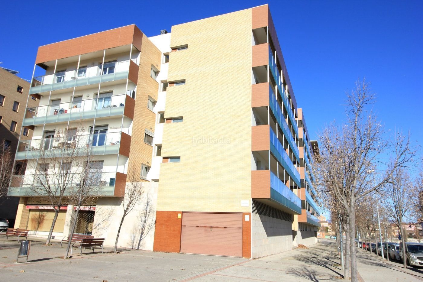 Vista exterior de Garaje de alquiler en Vic