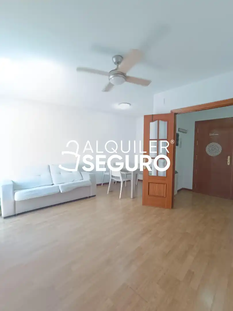 Living room of Flat for rent in Pinto  with Heating, Terrace and Furnished