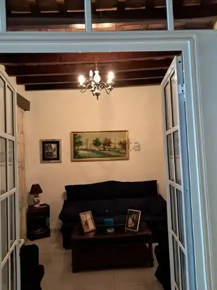 Sala d'estar de Casa adosada en venda en Bornos amb Aire condicionat i Piscina