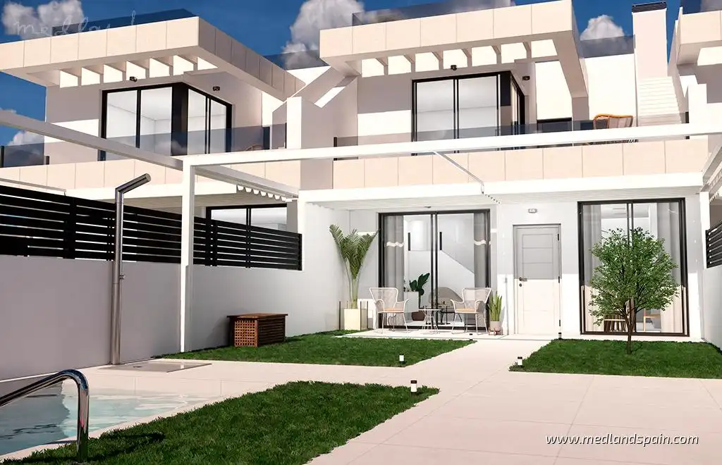 Jardín de Casa adosada en venta en Rojales con Jardín privado y Terraza