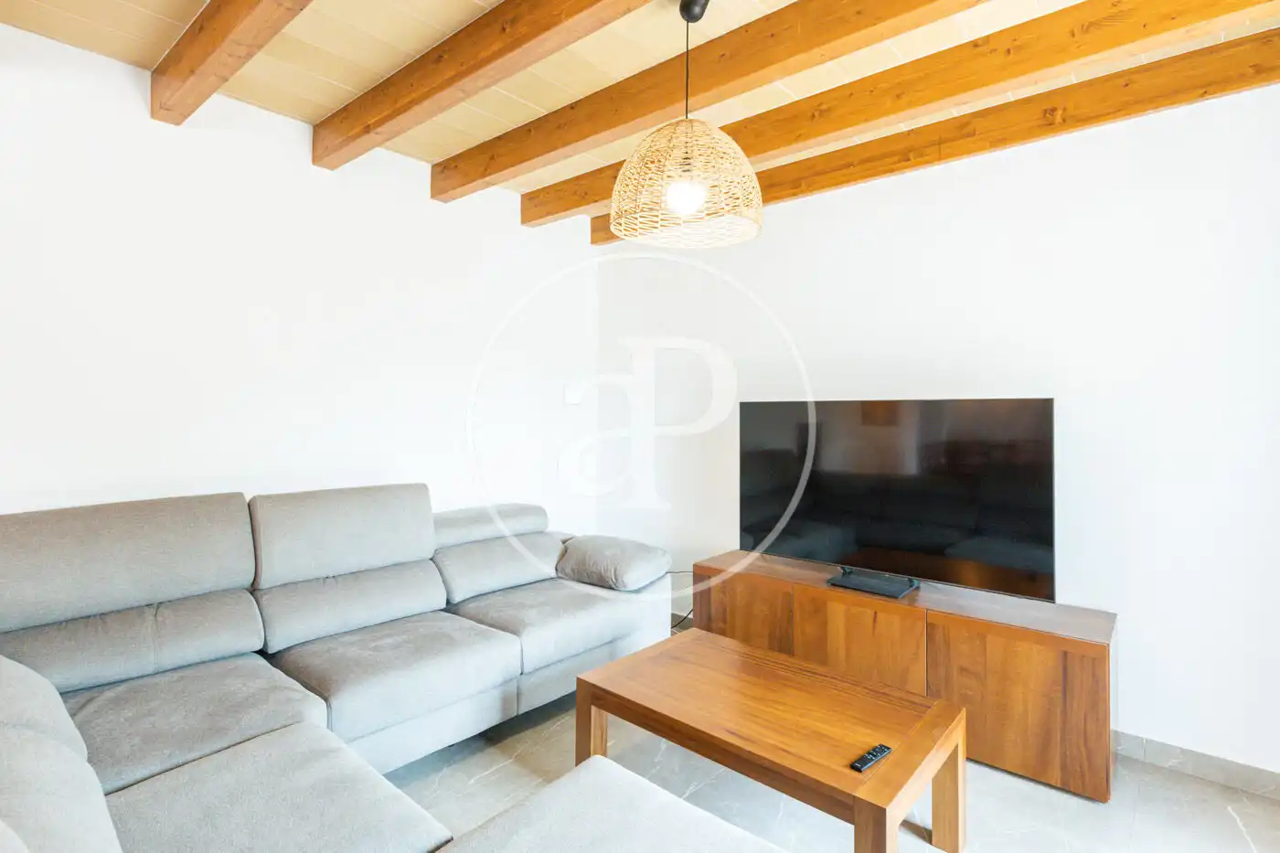 Living room of Houses for rent in Felanitx  with Air Conditioner, Private garden and Swimming Pool