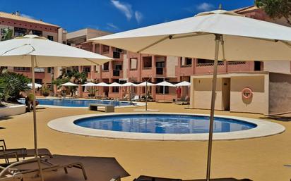 Swimming pool of Apartment to rent in Punta Umbría  with Air Conditioner and Terrace