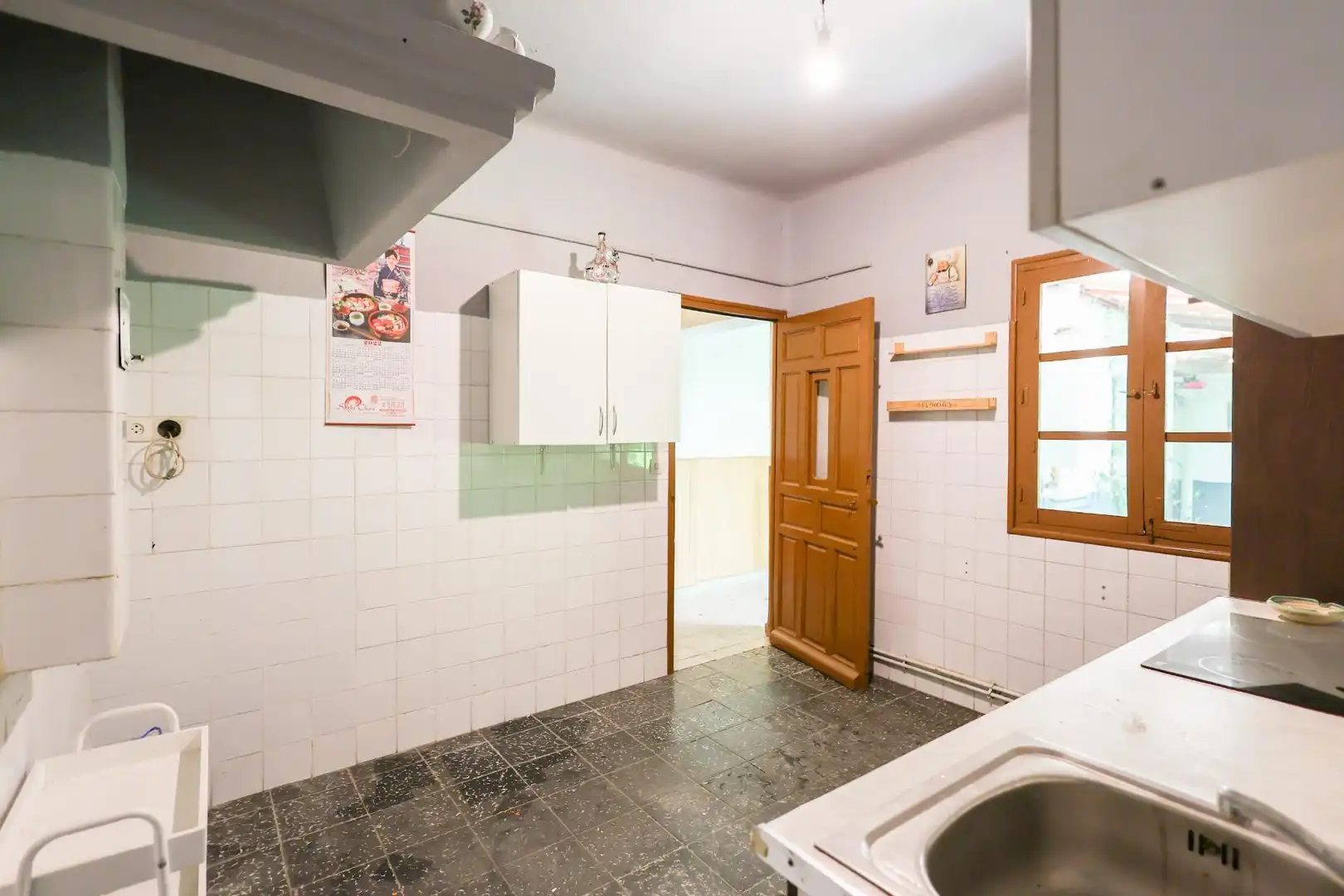 Cuina de Casa adosada en venda en Leganés amb Calefacció, Jardí privat i Traster