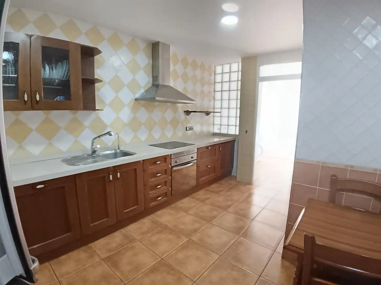Küche von Wohnung zur Miete in Murcia mit Klimaanlage, Heizung und Möbliert
