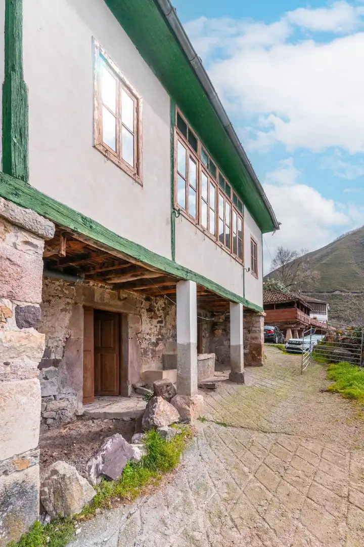 Vista exterior de Casa o chalet en venta en Somiedo con Calefacción y Jardín privado