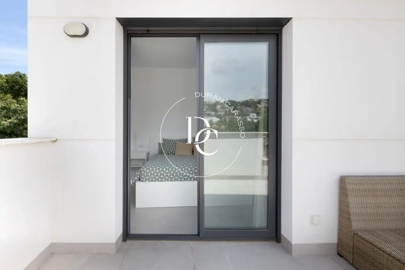 Schlafzimmer von Maisonette zum Verkauf in Sitges mit Klimaanlage, Heizung und Terrasse