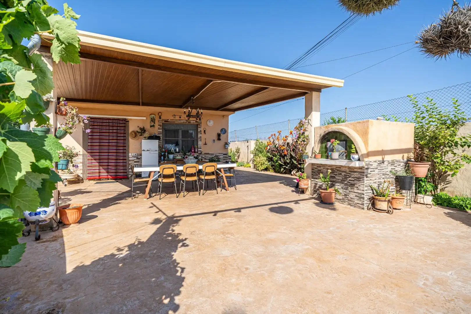 Terraza de Finca rústica en venta en  Palma de Mallorca con Aire acondicionado, Calefacción y Jardín privado