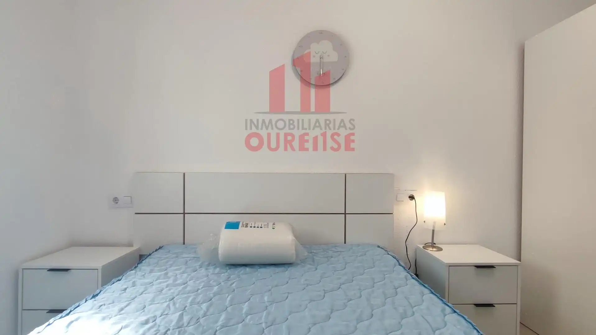 Schlafzimmer von Wohnung zur Miete in Ourense Capital  mit Heizung, Möbliert und Balkon